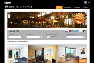 Vacation Rental Website Samples: Berlin Habitat