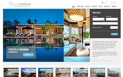 mobile ready vacation rental website